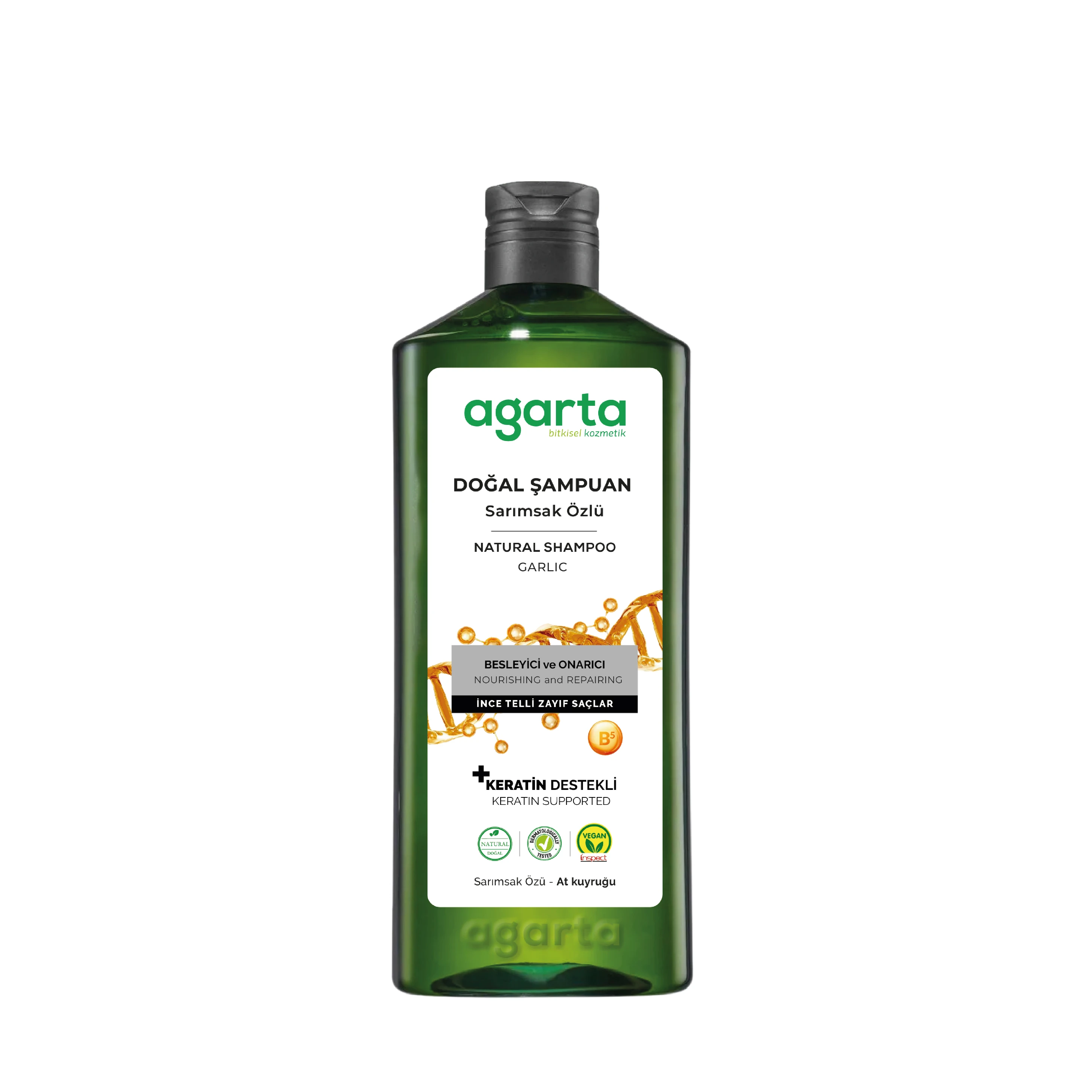 AGARTA ŞAMP. 400ML SARIMSAKLI 