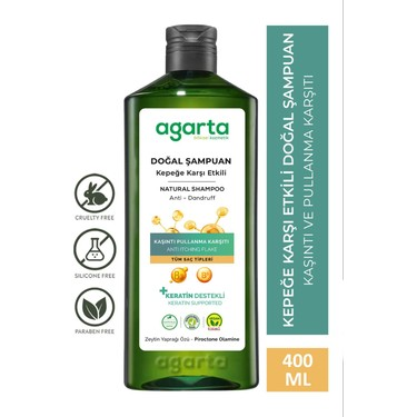 AGARTA ŞAMP. 400ML KEPEĞE KARŞI 