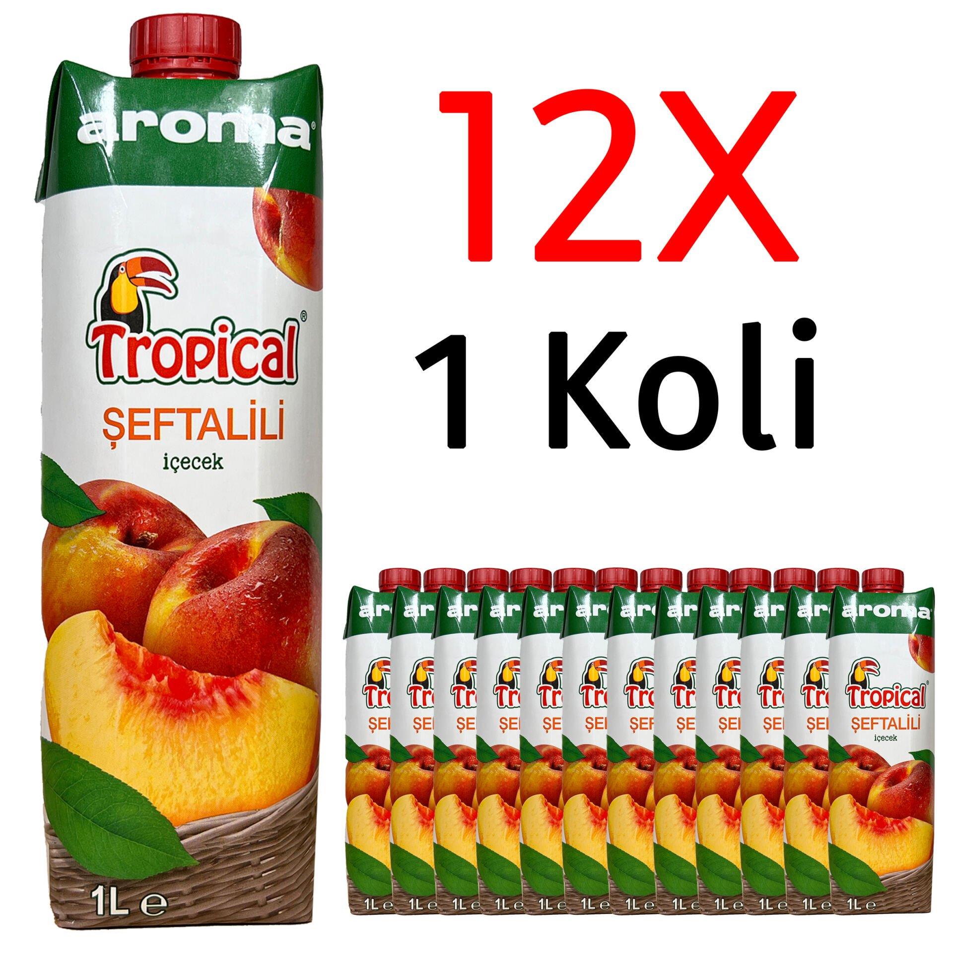 AROMA M.SUYU 1 LT ŞEFTALİ TROPİCAL