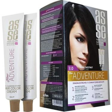 ASSE SAÇ BOYASI 3.0 KOYU KESTANE