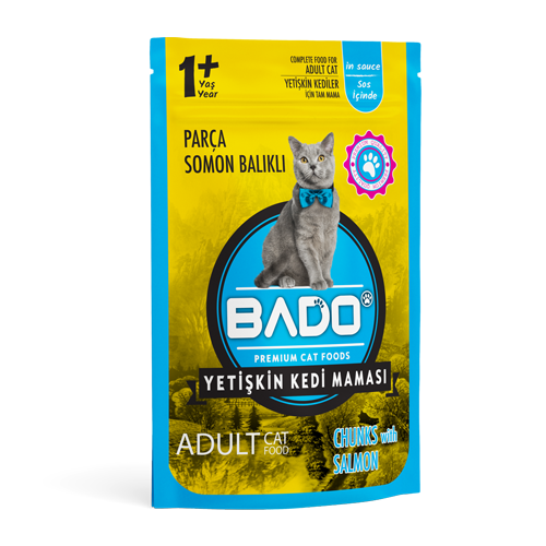 BADO YET.KEDİ MAMASI 85 GR SOMON