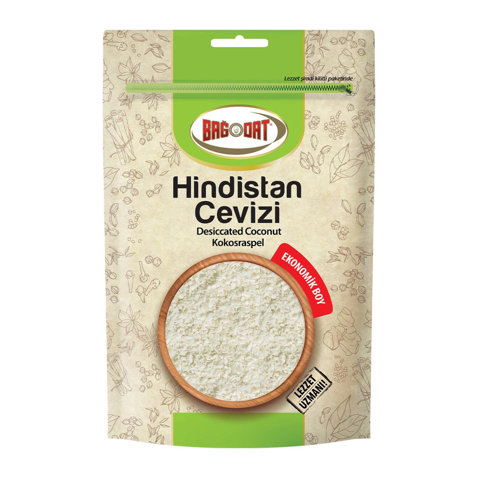 BAĞDAT HİNDİSTAN CEVİZİ KİLİTLİ EKO POŞ 160GR.