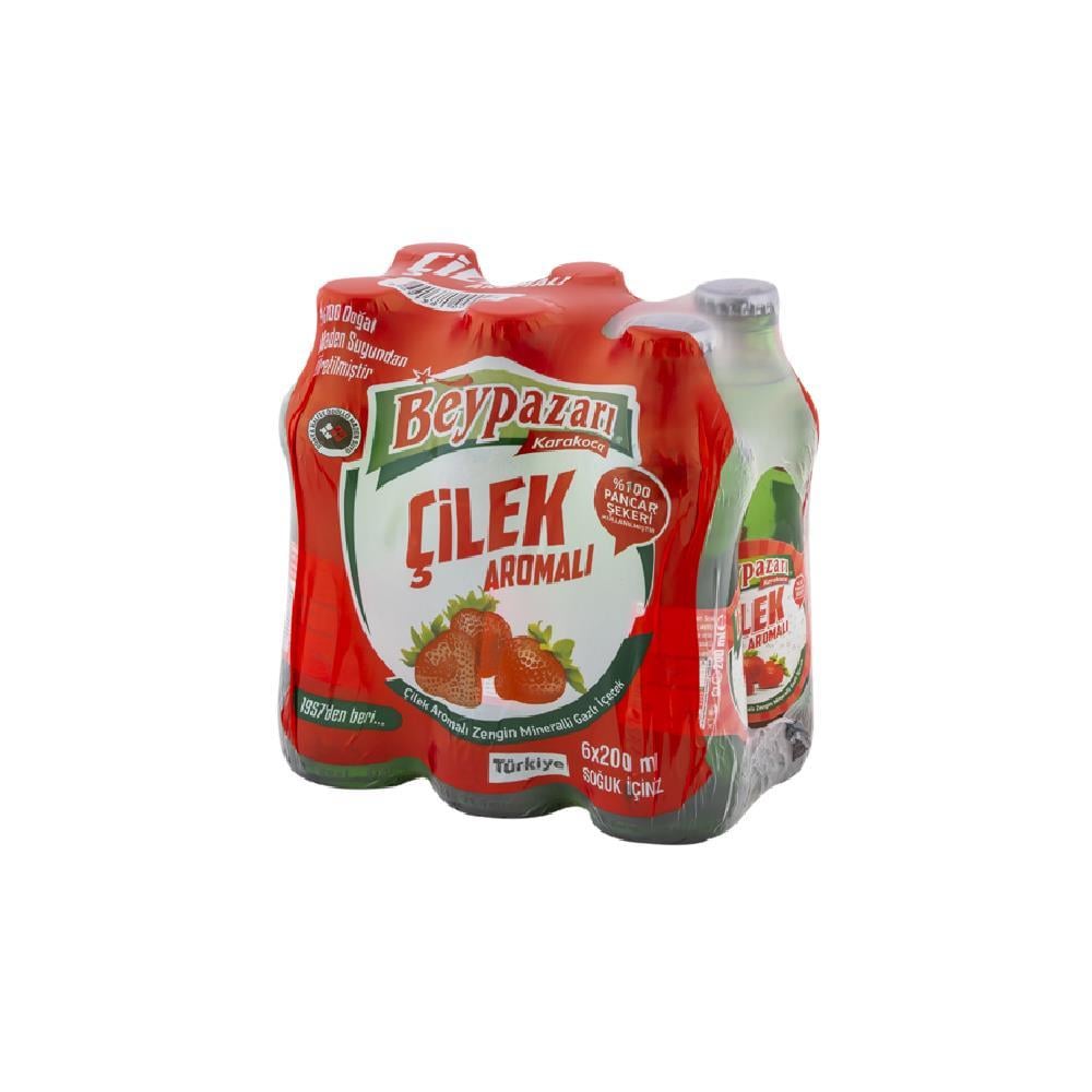 BEYPAZARI MADEN SUYU 200 ML ÇİLEK 