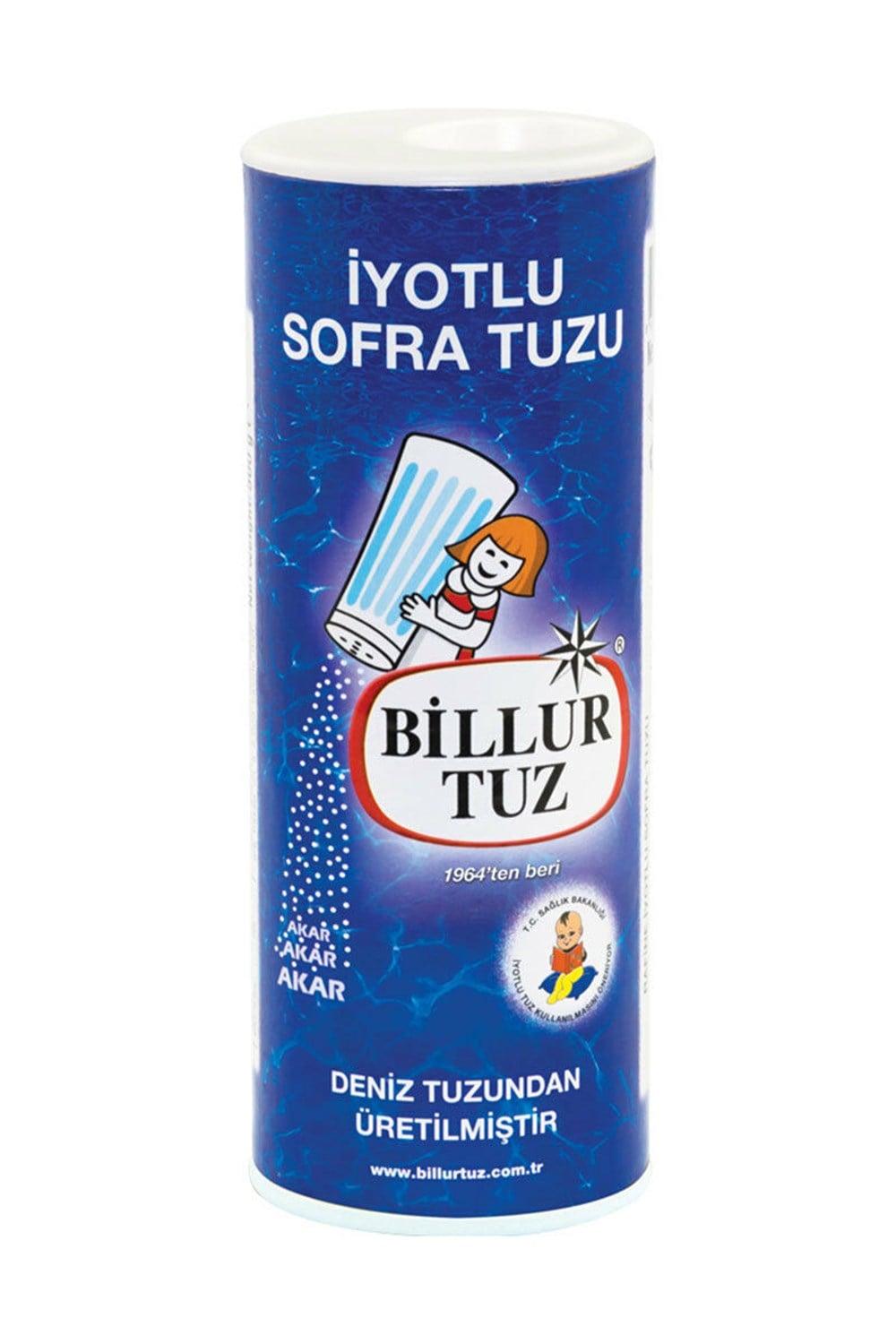 BİLLUR TUZ İYOTLU 125 GR*24