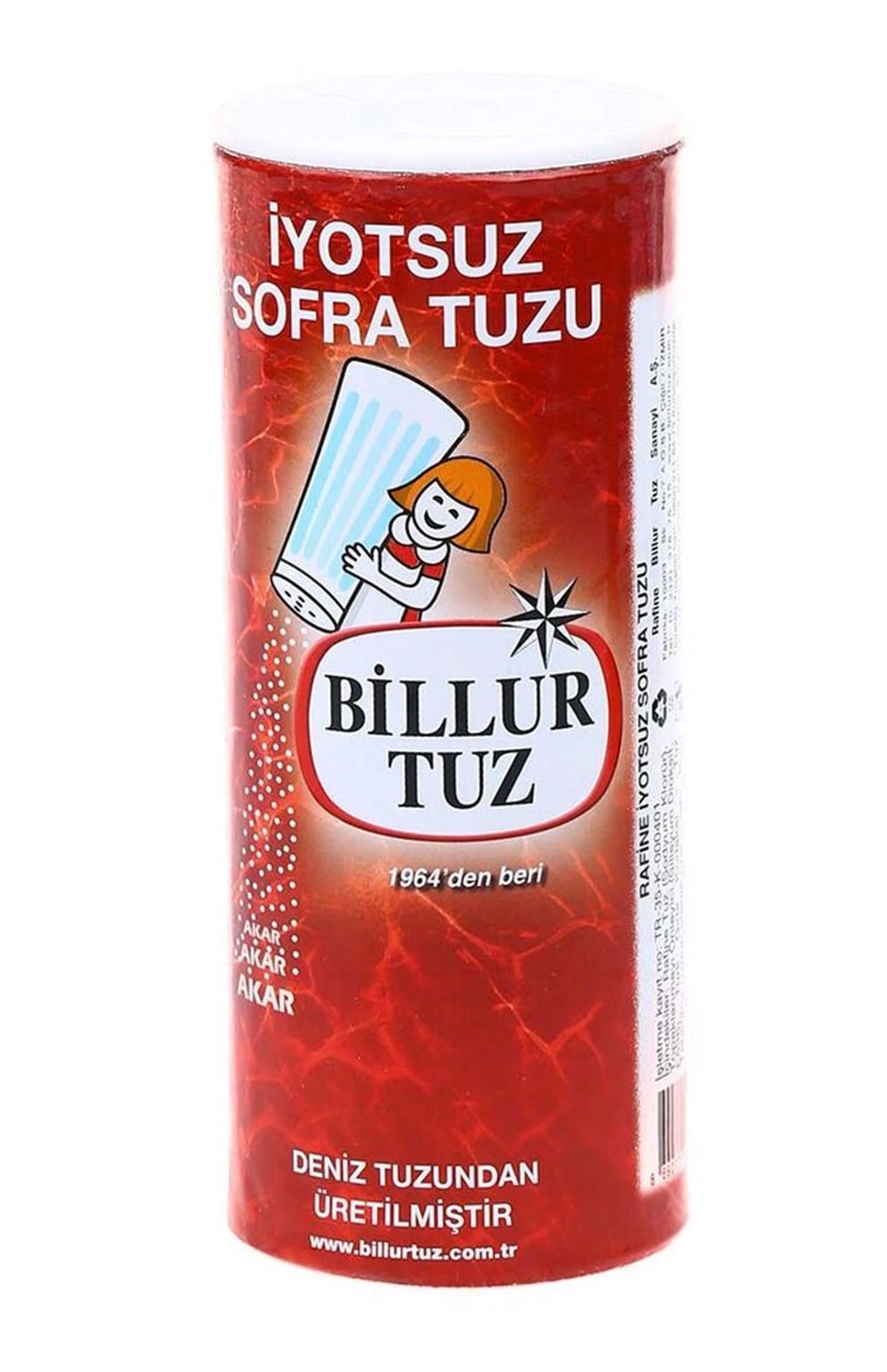 BİLLUR TUZ İYOTSUZ 250 GR*24