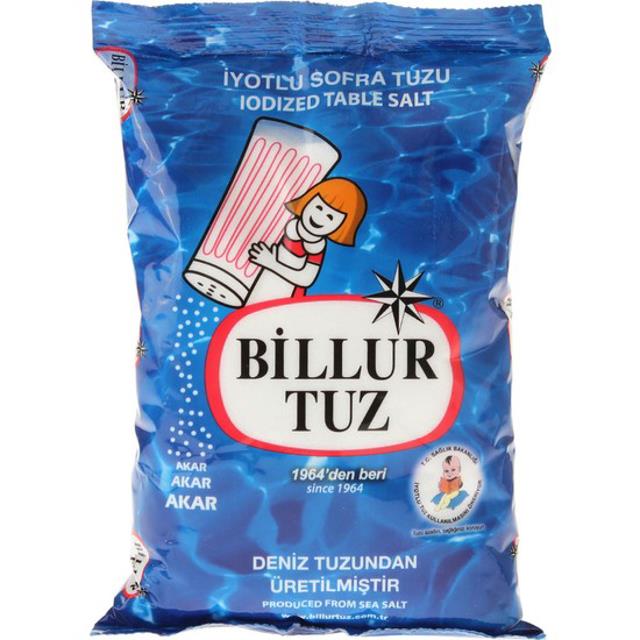 BİLLUR TUZ POŞET 750 GR