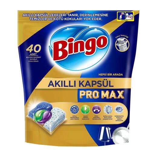 BİNGO AKILLI BUL. KAPSÜL PRO MAX 40LI 