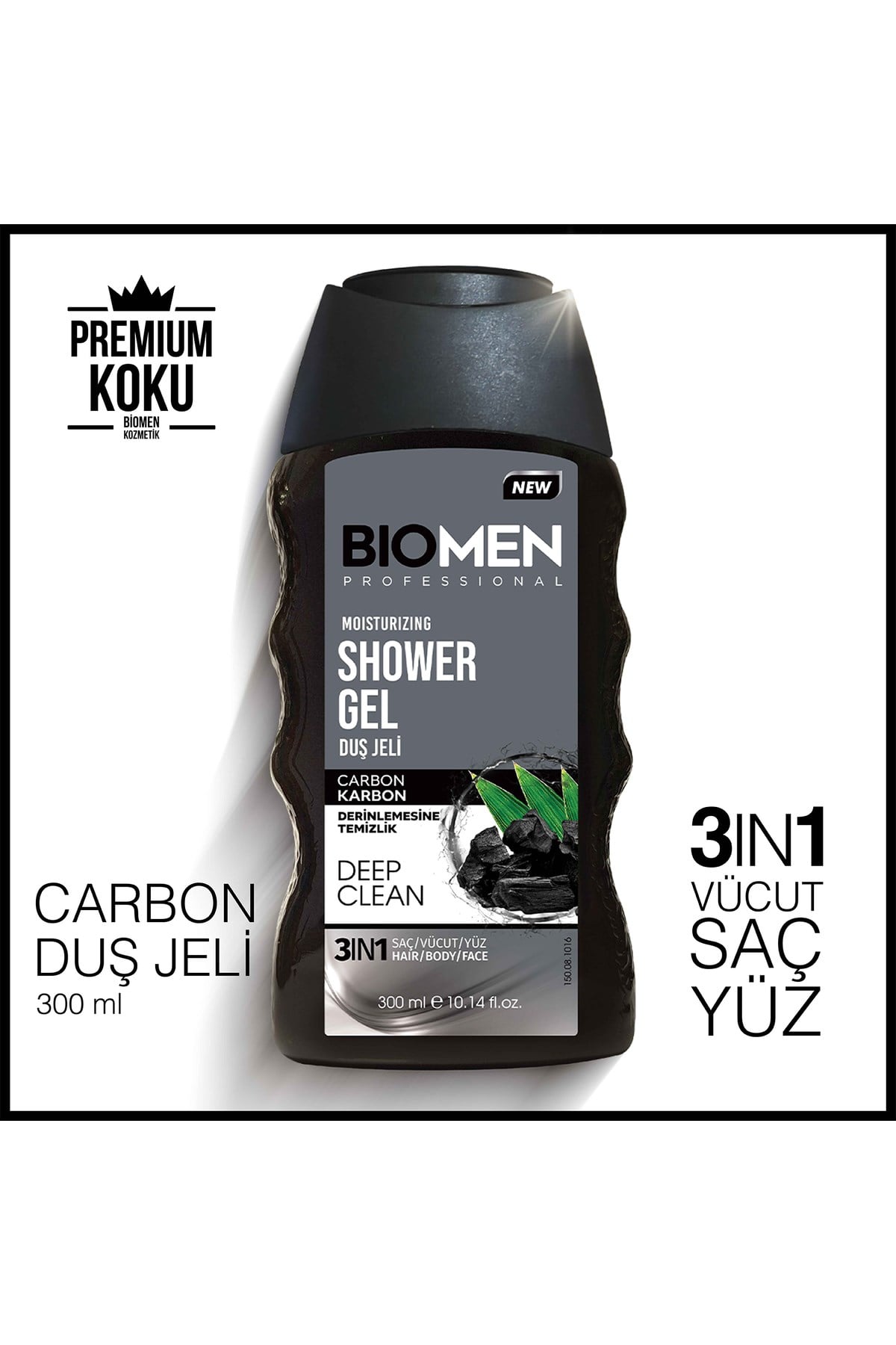 BİOMEN DUŞ JELİ 300ML DEEP CLEAN 3-1 