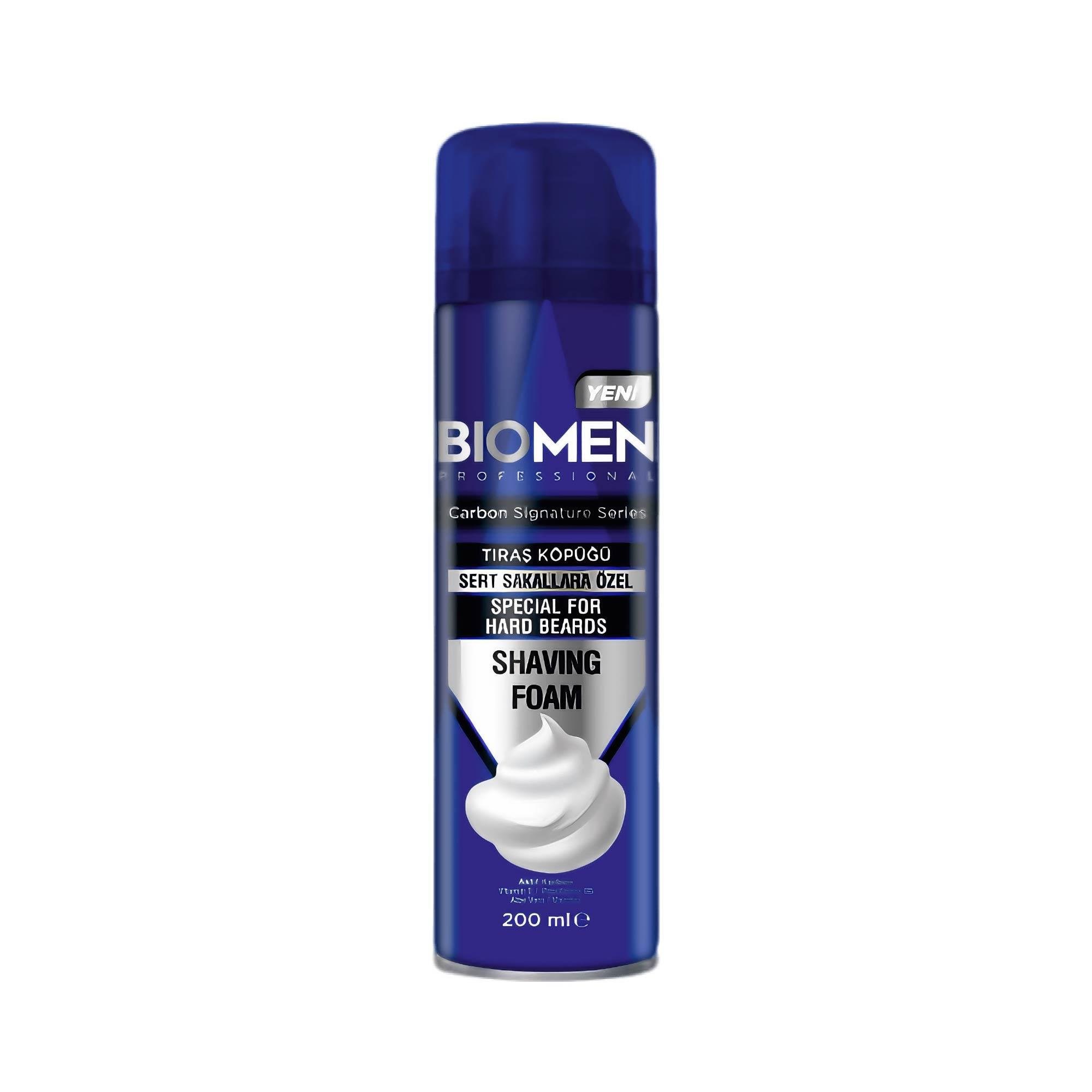 BİOMEN TIRAŞ KÖPÜĞÜ 200ML SERT