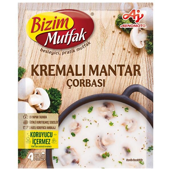 BİZİM ÇORBA K.MANTAR 65 GR