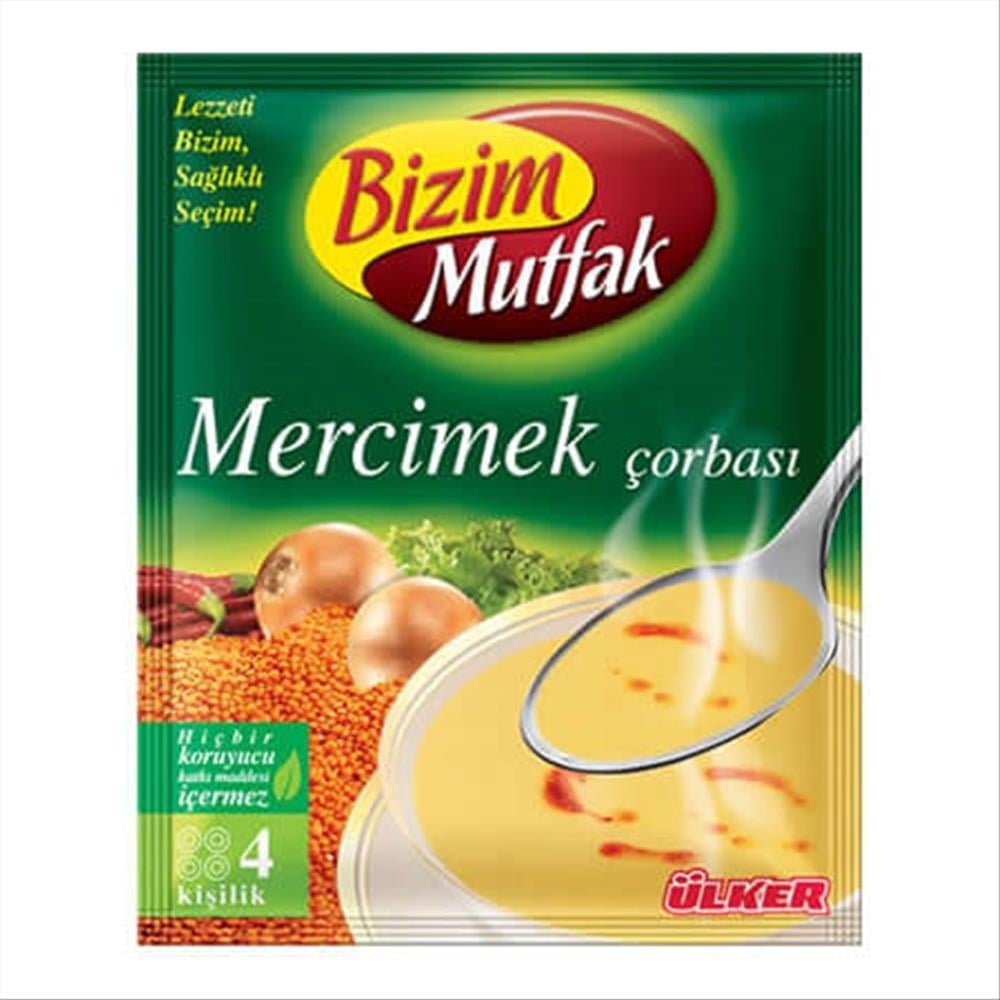 BİZİM ÇORBA MERCİMEK 72 GR