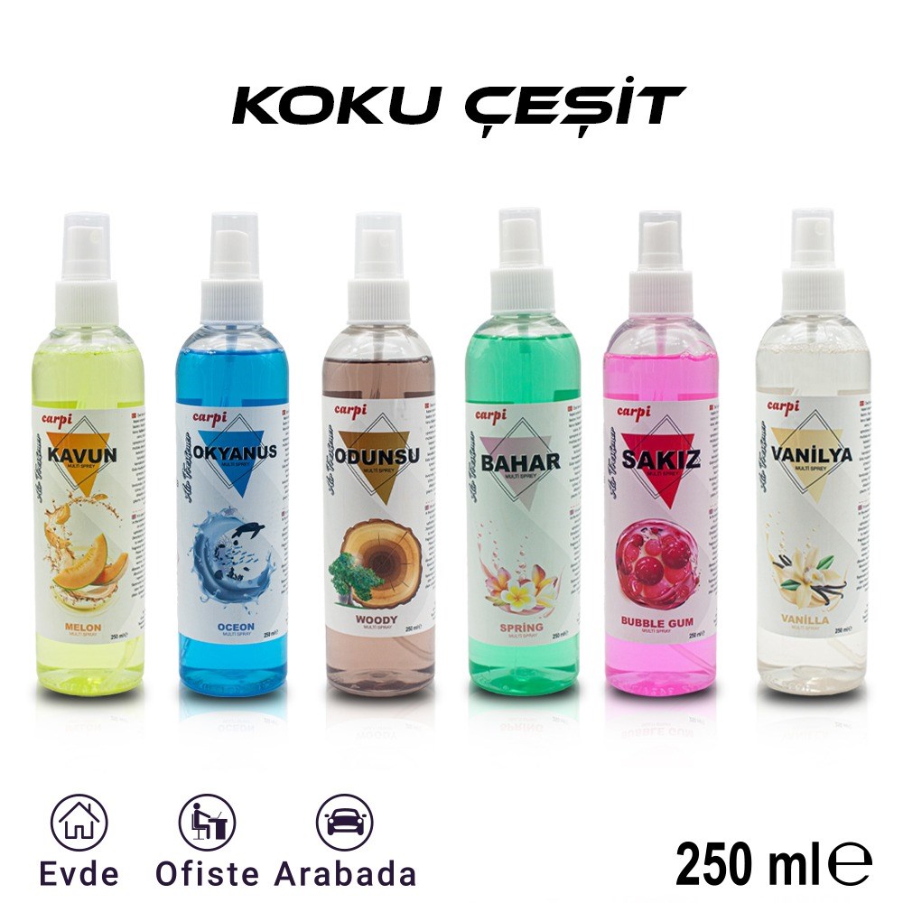 CARPİ ODA-OTO KOKU 250 ML ÇŞT.