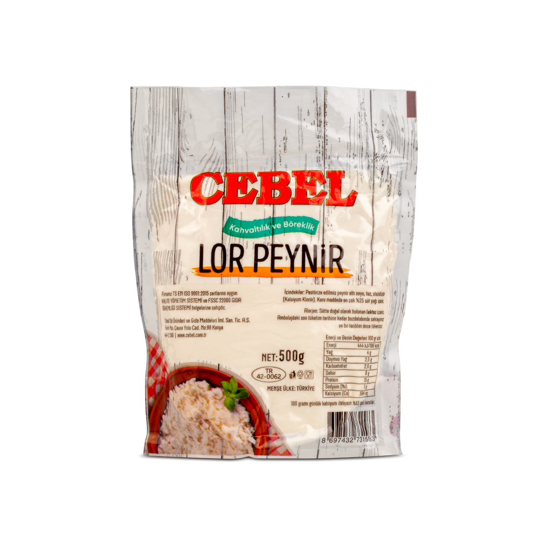 CEBEL LOR PEYNİRİ 500 GR 
