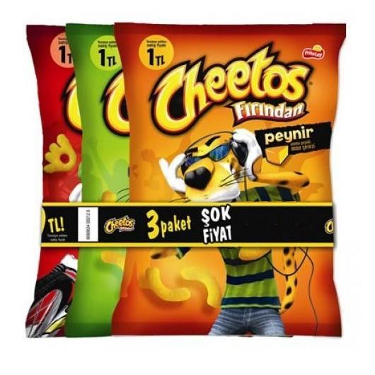 CHEETOS 3AL2 ÖDE AİLE 3X18 GR