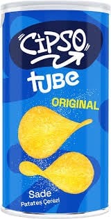 CİPSO TUBE 90 GR SADE PATAES ÇEREZİ