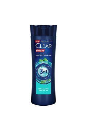 CLEAR ERK ŞAMP.350 ML 3-1 FERAH MENTOL 
