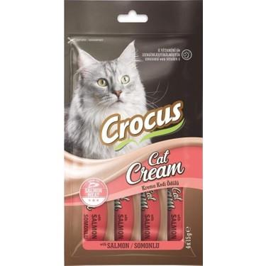 CROCUS KREMA KEDİ ÖDÜLÜ SOMONLU 60 GR