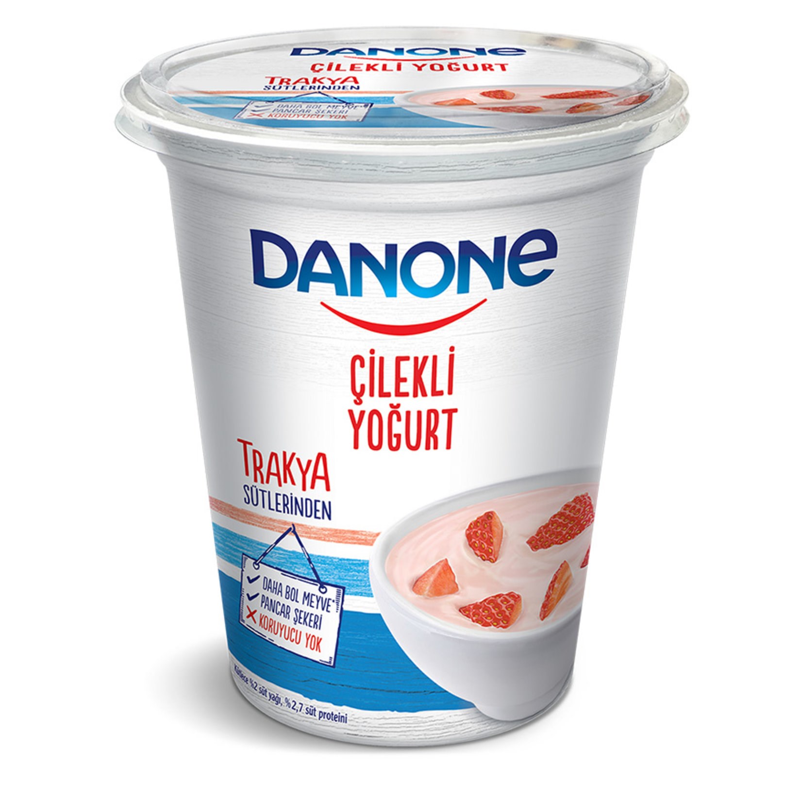 DANONE MEYVELİ YOĞURT 450 GR ÇİLEKLİ