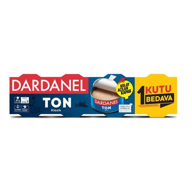 DARDANEL TON BALIĞI 4X75 GR 