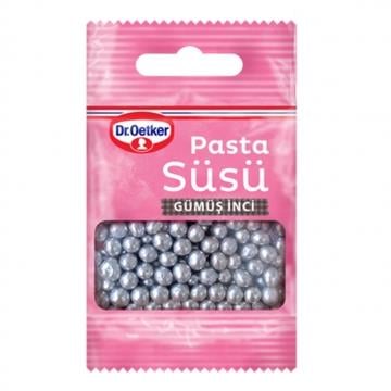 DR OETKER DEKOR GÜMÜŞ İNCİ 10 GR               