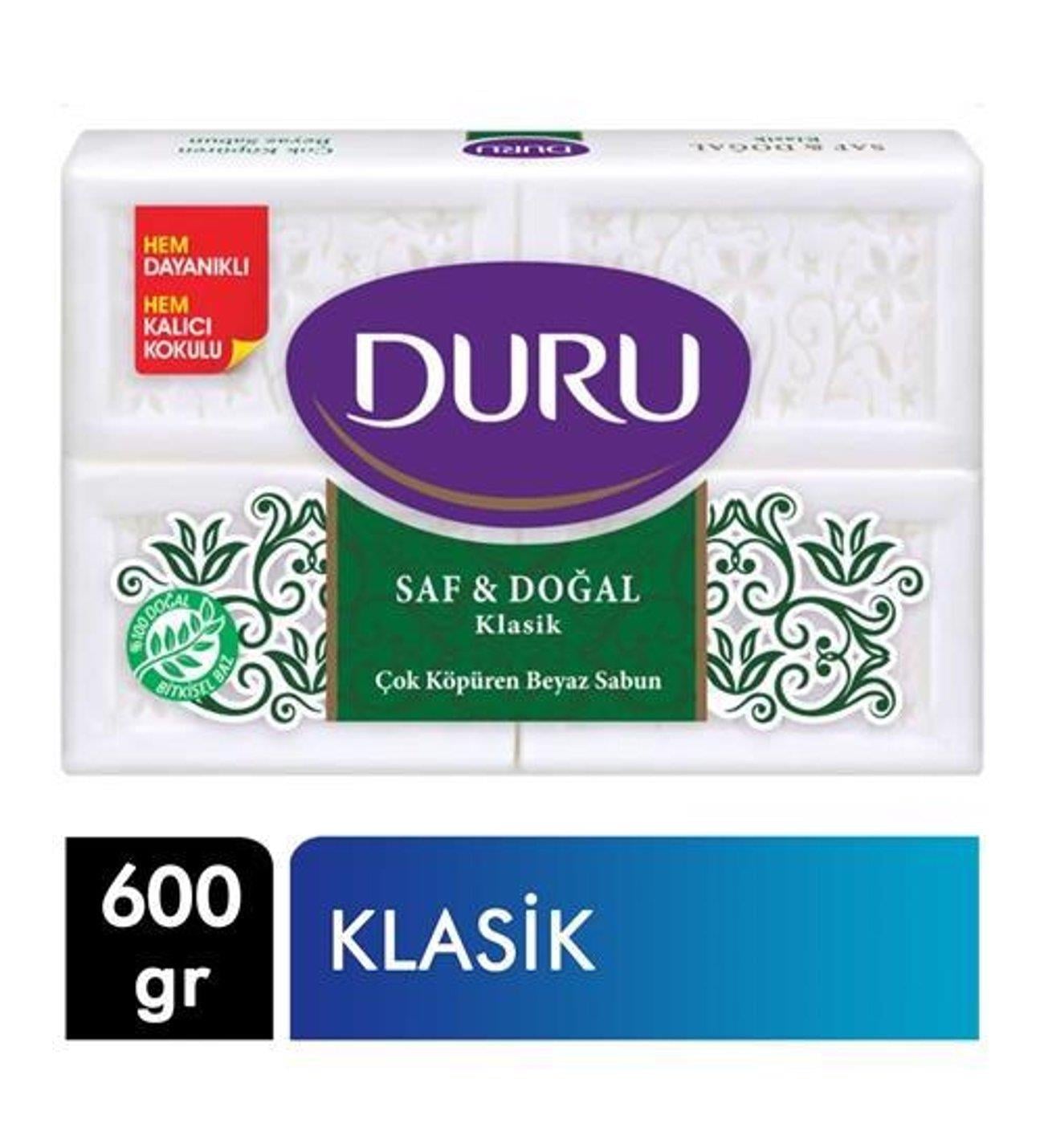DURU BEYAZ SABUN 600 GR KLASİK