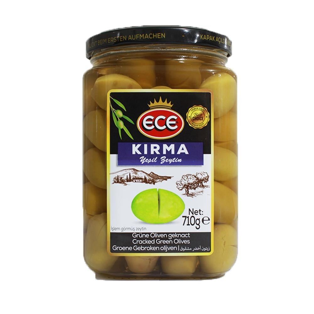 ECE YEŞİL ZEYTİN 900 GR KIRMA