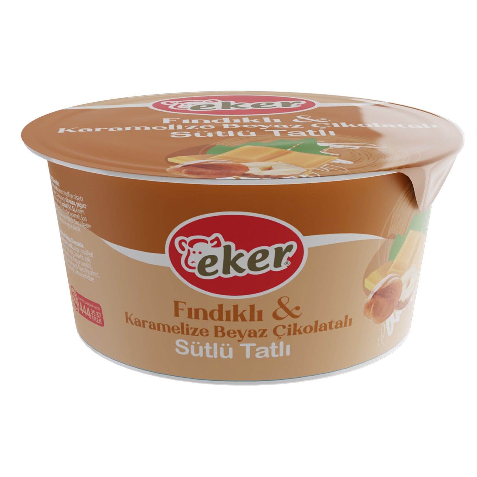 EKER FINDIKLI KARAMELİZE BEY.ÇİK.SÜTLÜ TATLI 125 GR
