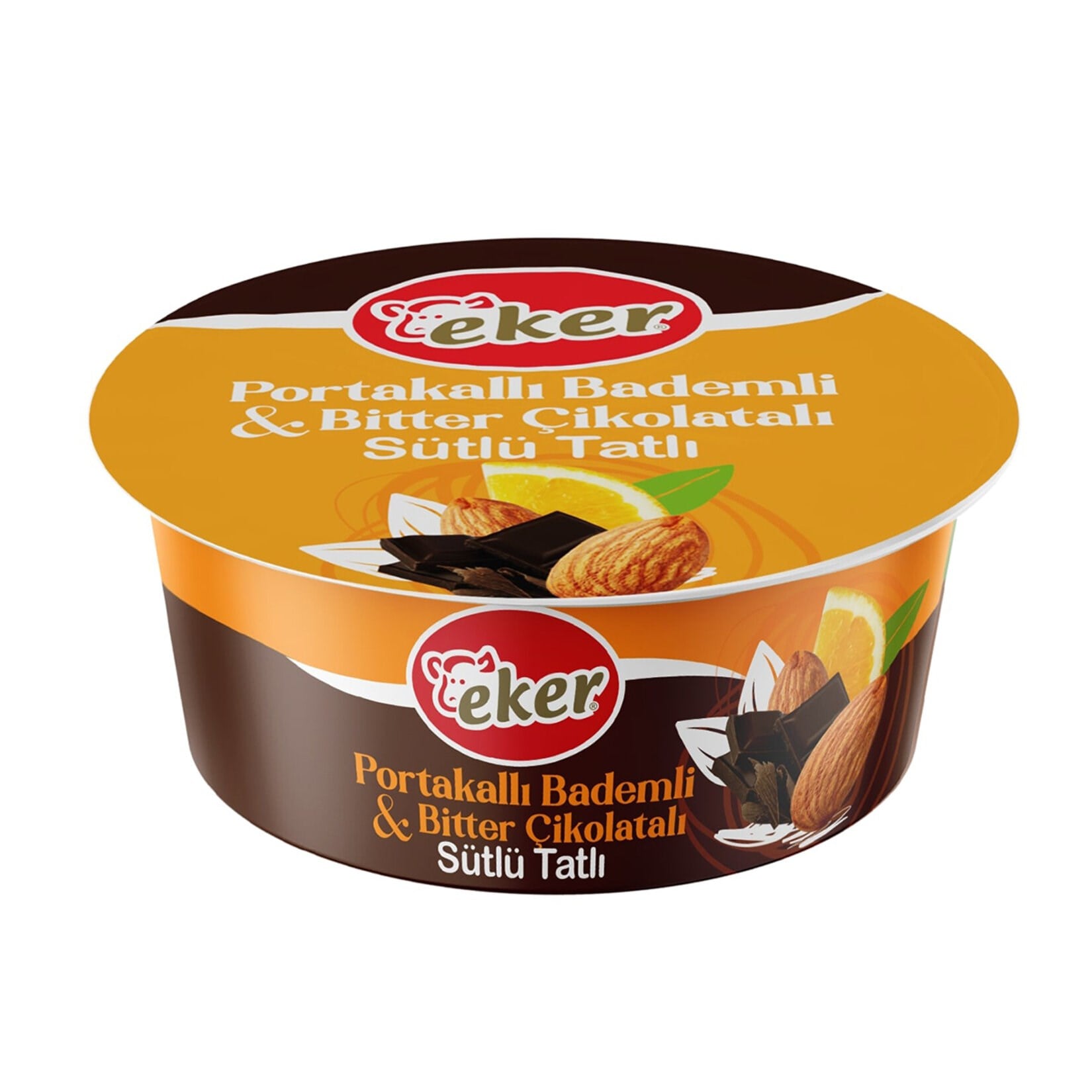EKER PORTAKAL BADEMLİ BİTTER ÇİK.SÜTLÜ TATLI 125 GR