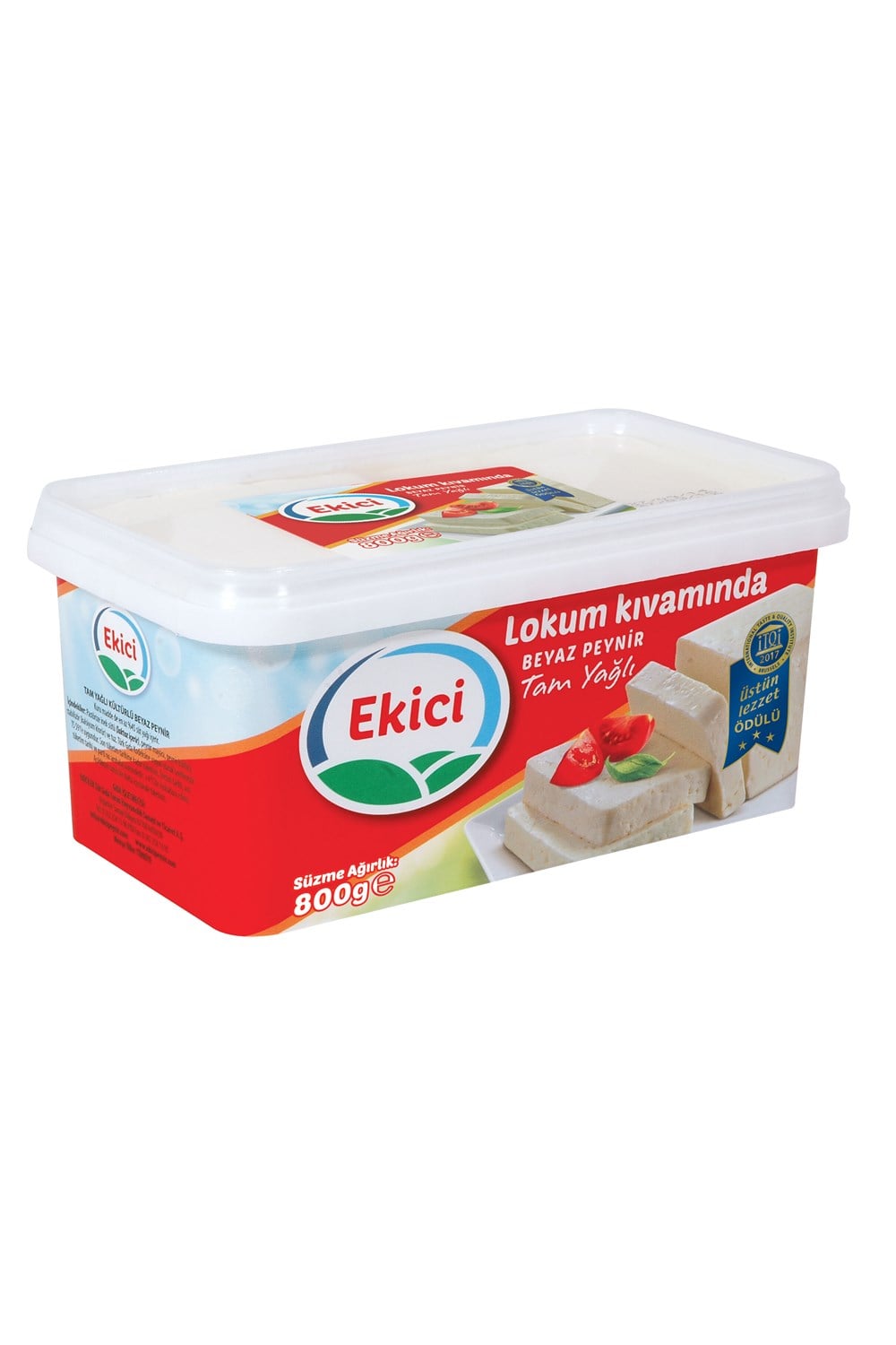 EKİCİ BEYAZ PEYNİR 800 GR LOKUM KIV.