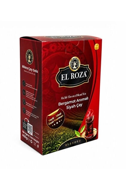 EL ROZA SİYAH ÇAY 400GR BERGAMOT