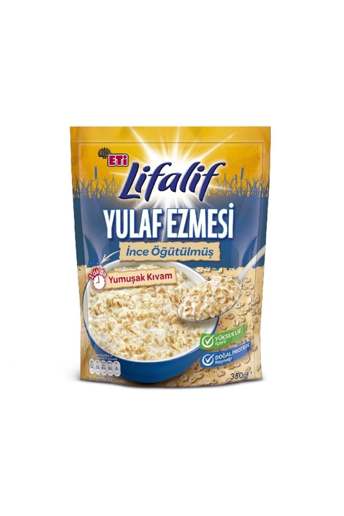ETİ LİFALİF YULAF EZMESİ 350 GR İNCE ÖĞÜ.