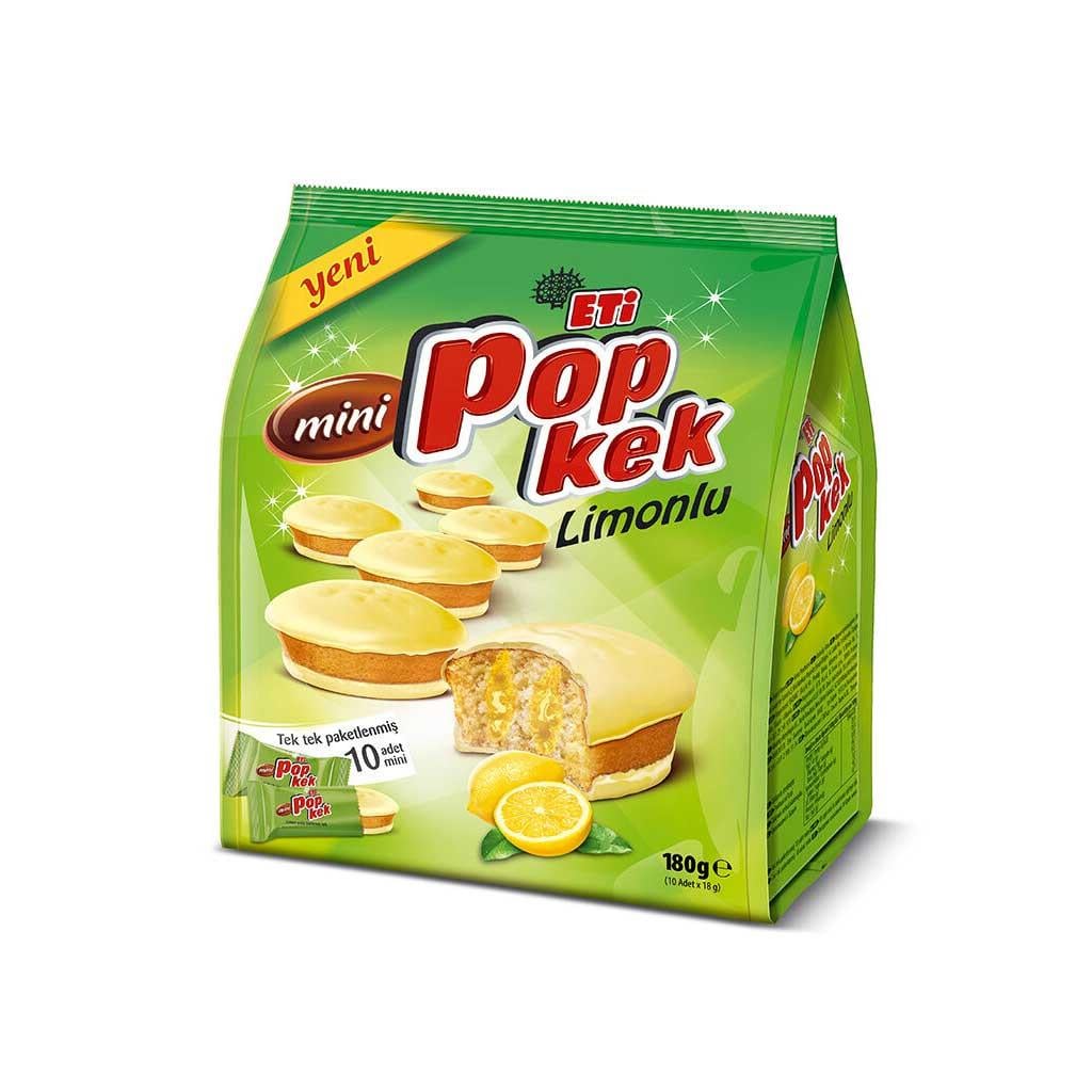 ETİ POPKEK MİNİ LİMONLU 180 GR