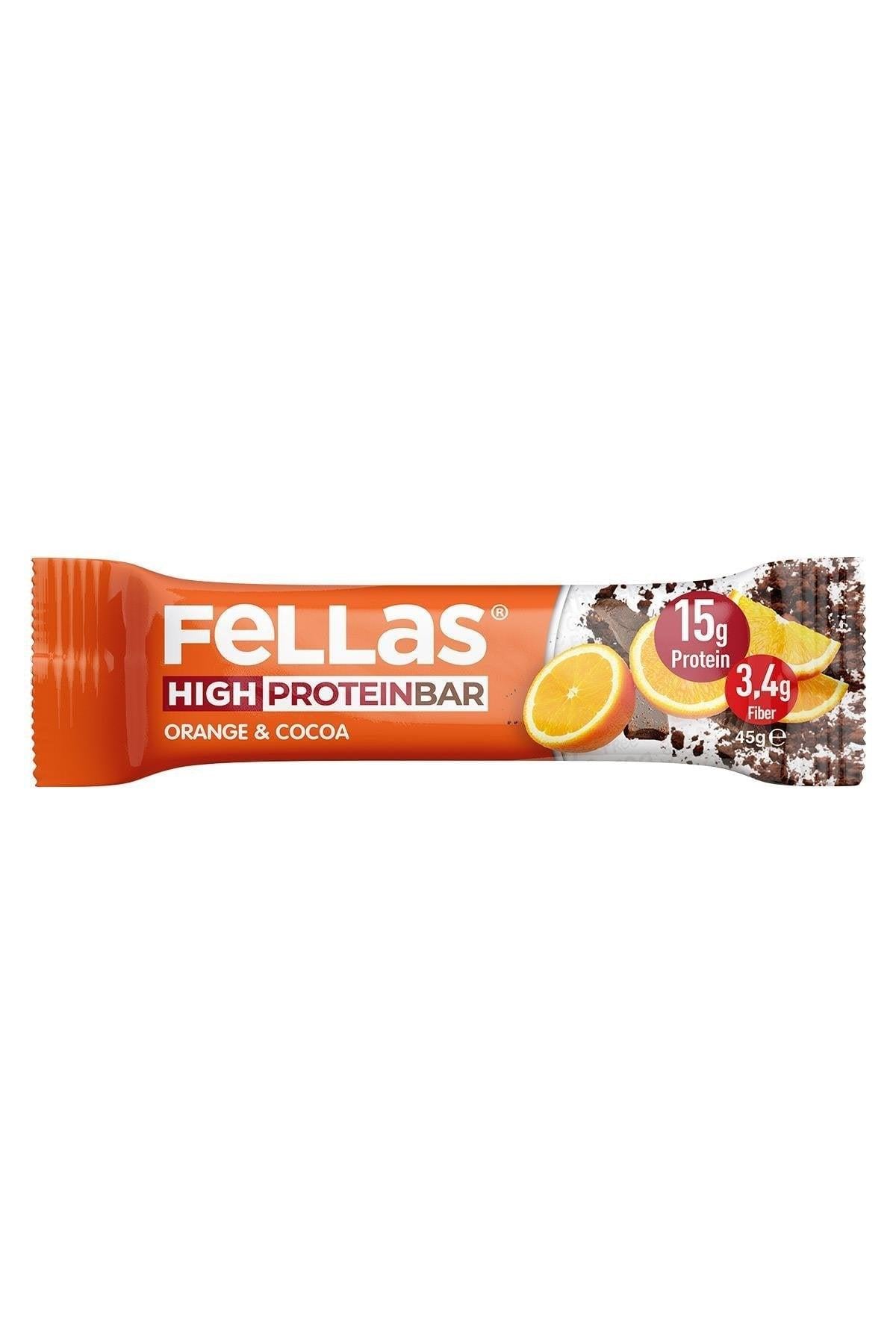 FELLAS YÜKSEK PROTEİN BAR 45GR POR-KAKAO 