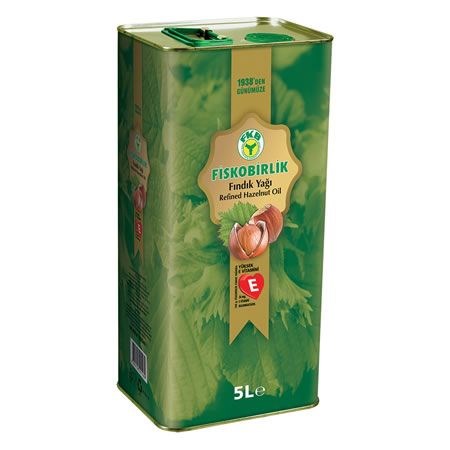 FİSKOBİRLİK FINDIK YAĞI 5 LT TNK 