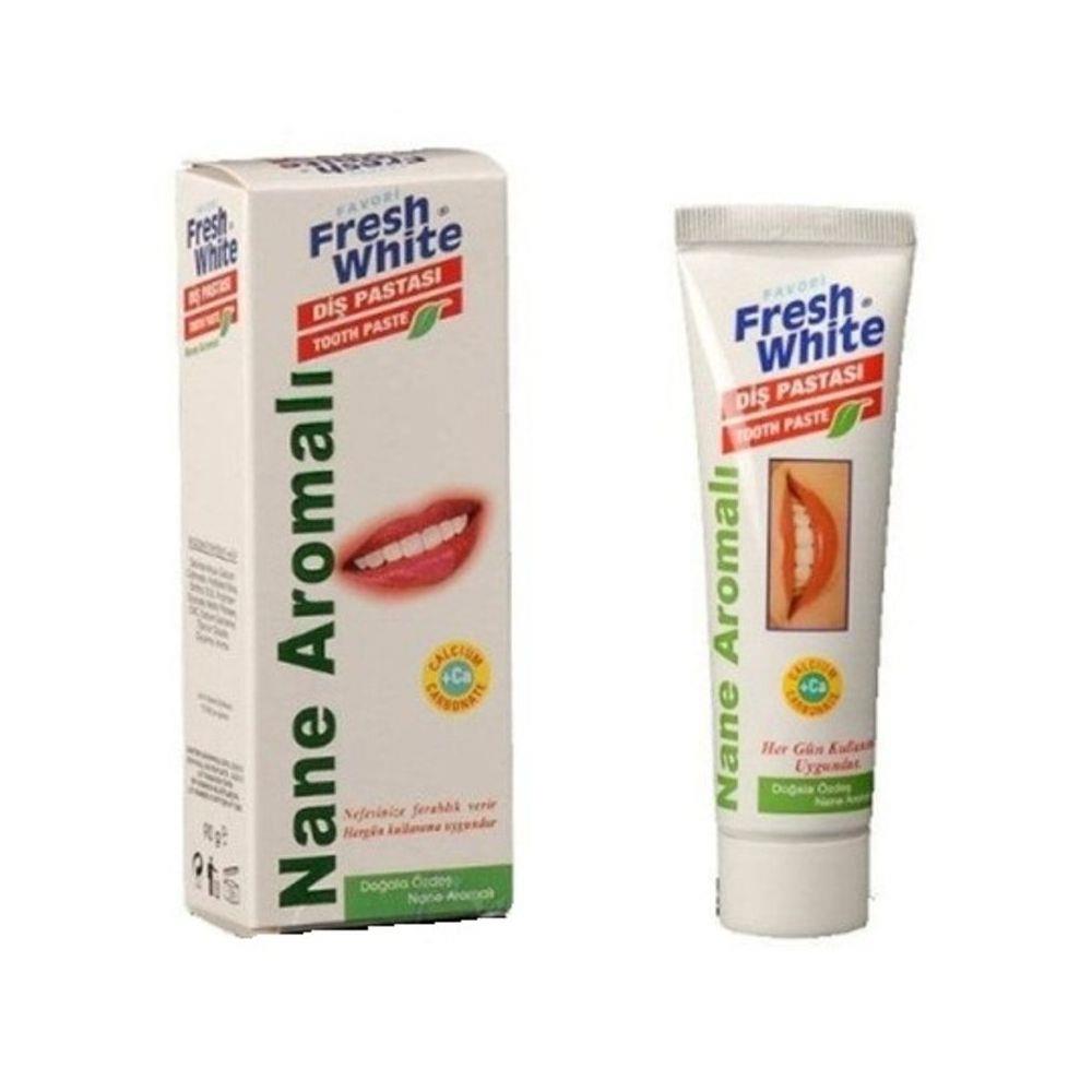 FRESH WHİTE DİŞ PASTASI NANE 90 GR