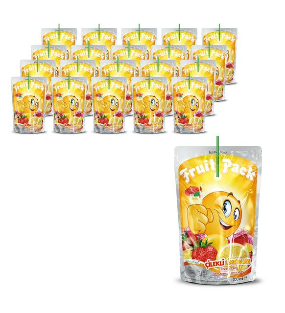 FRUİT PACK 200ML ÇİLEKLİ LİMONATA