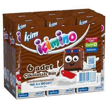İÇİM SÜT 180 ML ÇİKOLATALI