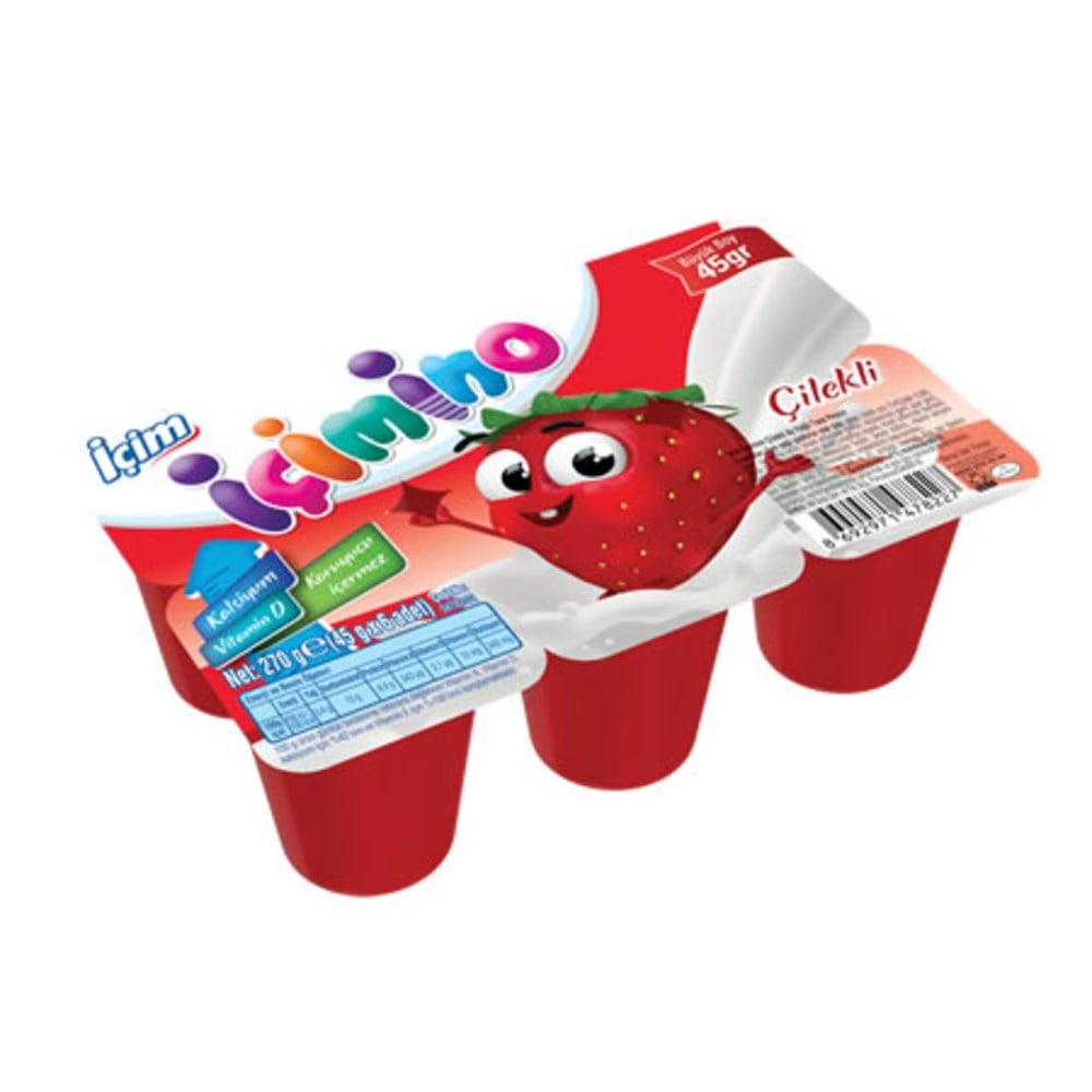 İÇİMİNO BÜY.KÜPÜ ÇİLEK 6X45 GR 