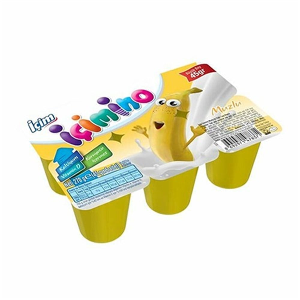 İÇİMİNO BÜY.KÜPÜ MUZ 6X45 GR