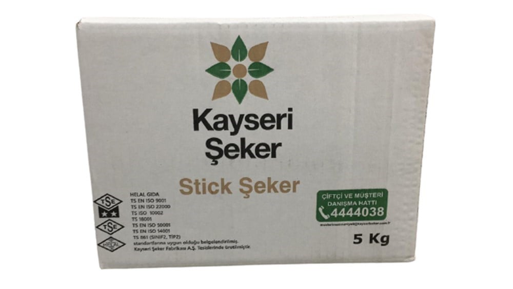 KAYSERİ ŞEKER STİCK TOZ 5 KG (3GR)-1665