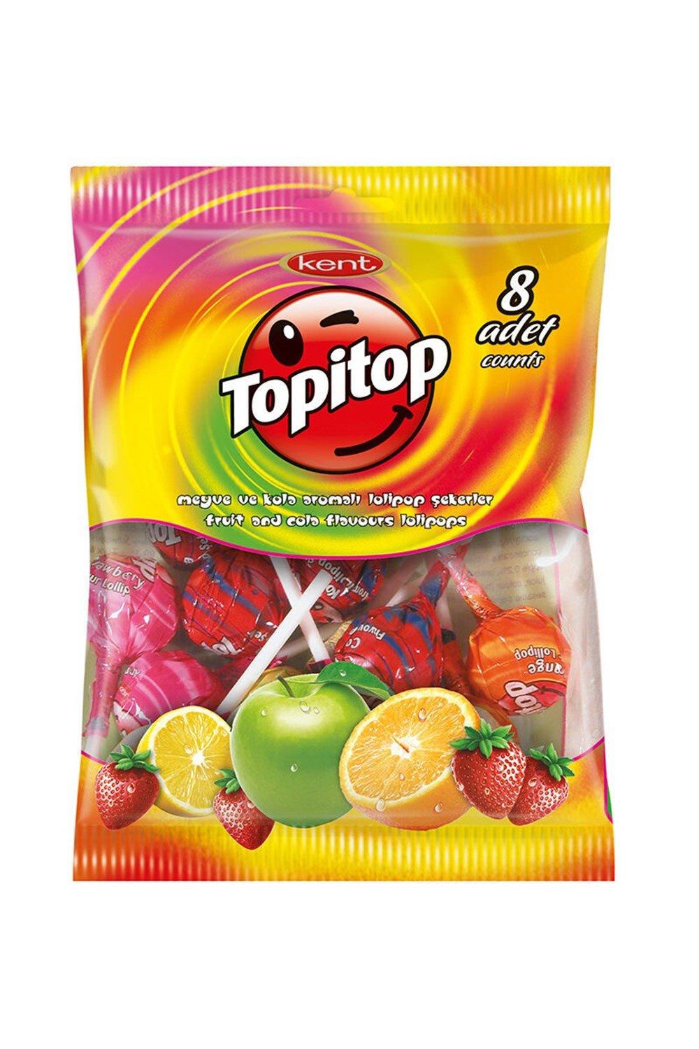 KENT TOPİTOP MEYVELİ  POŞ.8Lİ