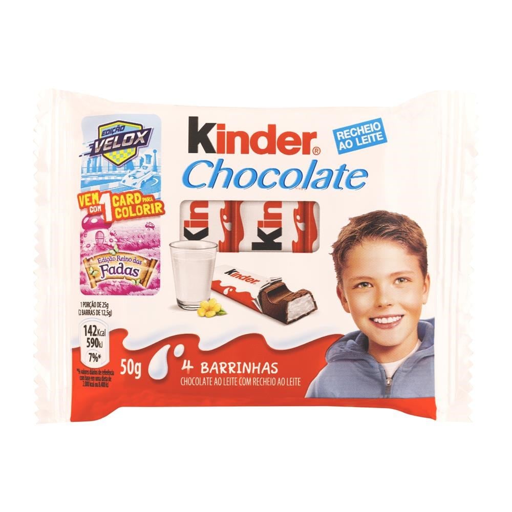 KİNDER CHOCOLATE T4 50 GR.