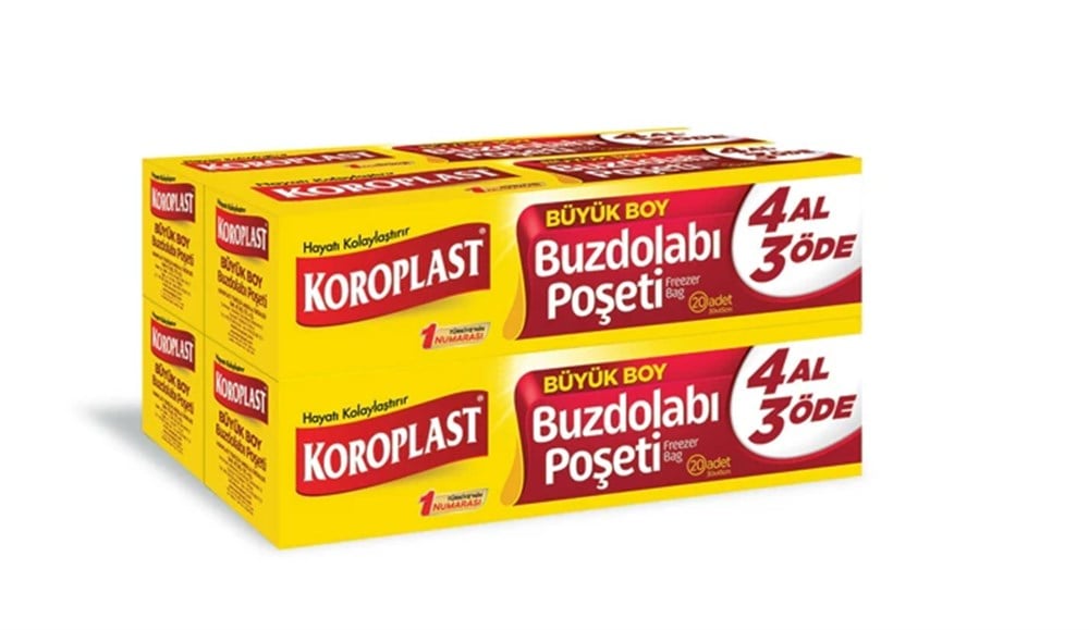 KOROPLAST BUZDOLABI POŞETİ 3+1 BÜYÜK PRO.