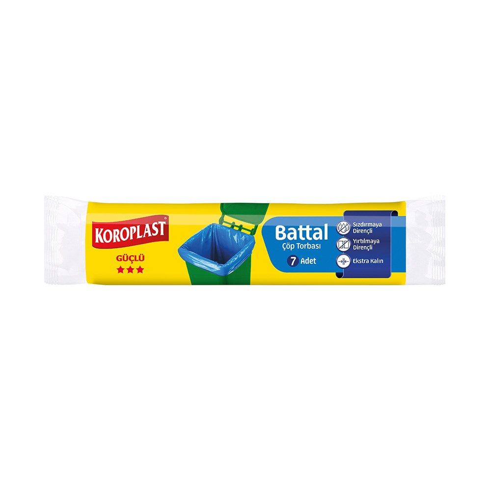KOROPLAST GÜÇLÜ BATTAL ÇÖP TORBASI
