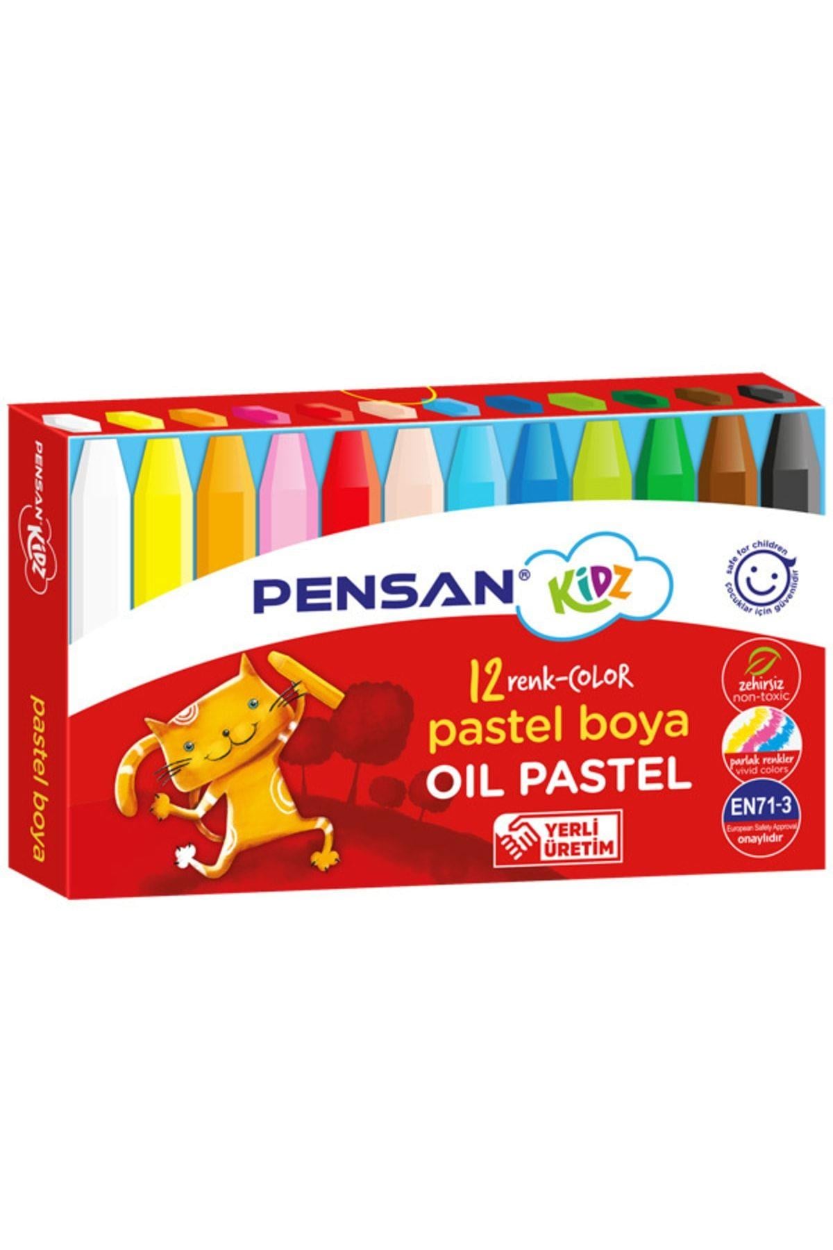 KRT.PENSAN PASTEL BOYA 12 Lİ 98060