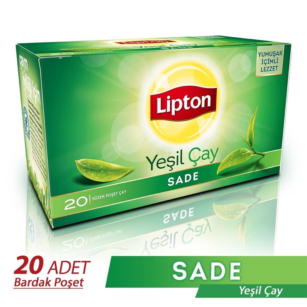 LİPTON YEŞİLÇAY SADE  30 GR