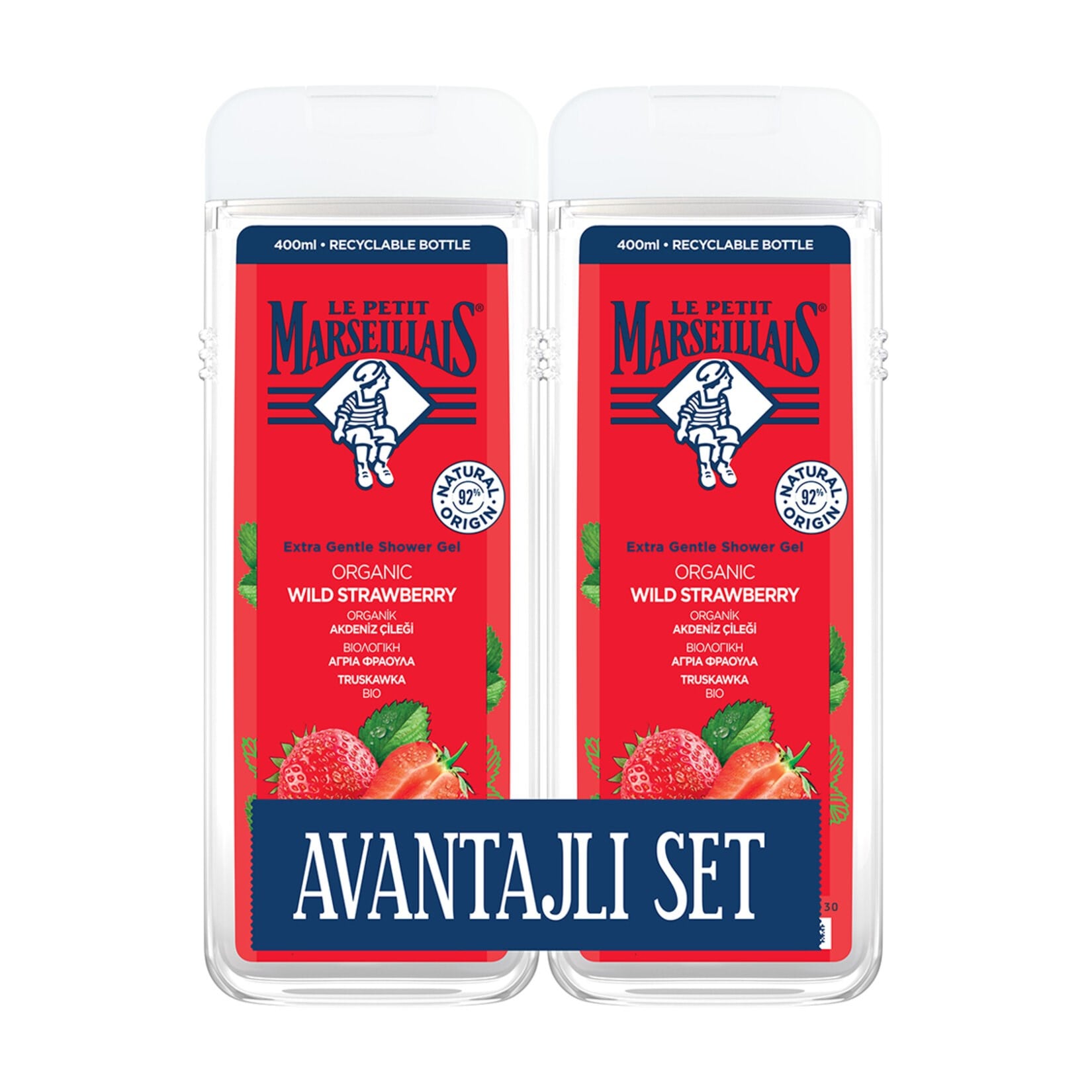 LPM DUŞ JELİ 2X400 ML ÇİLEK 