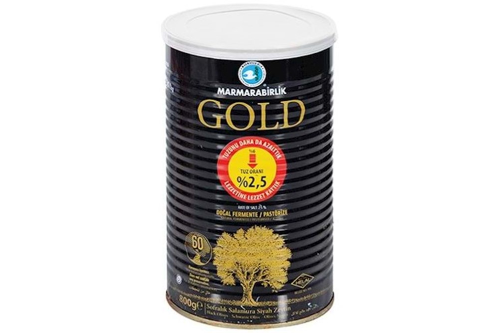 MARMARA BİRL.800 GR GOLD TNK