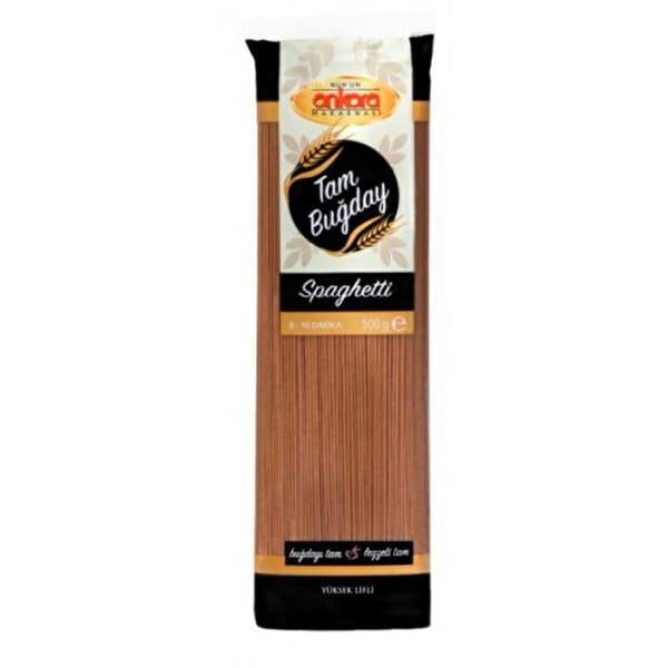 NUHUN ANKARA TAM BUĞDAY 500 GR SPAGETTİ
