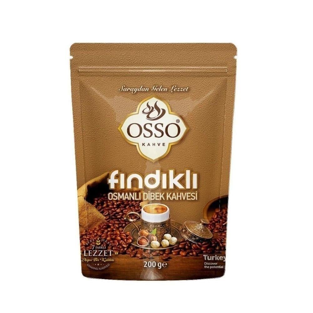 OSSO DİBEK KAHVESİ FINDIKLI 200 GR